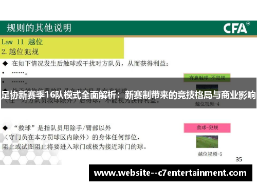 足协新赛季16队模式全面解析：新赛制带来的竞技格局与商业影响